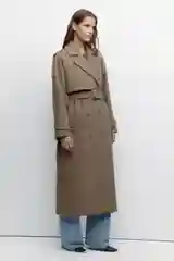 Бежевый пальто befree женское