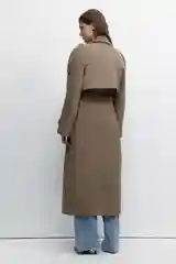 Бежевый пальто befree женское