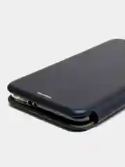 Синий чехол книжка на Xiaomi Mi 9 SE / Mi 9SE (Сяоми Ми 9 СЕ / Ми 9СЕ)