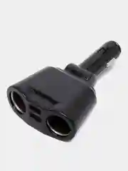 Разветвитель прикуривателя для автомобиля, на 2 гнезда, 2 USB разъема, 3.1 А