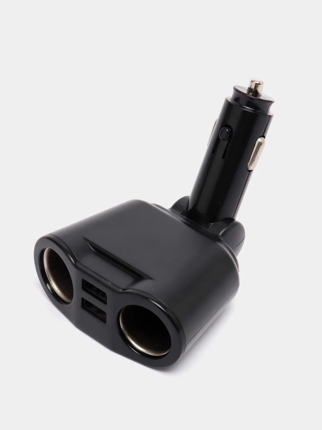 Разветвитель прикуривателя для автомобиля, на 2 гнезда, 2 USB разъема, 3.1 А
