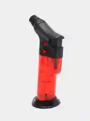 Красный газовая зажигалка "Турбо", с подставкой, газовая горелка автоген