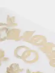 Золотой свадебные флажки, 2 штуки