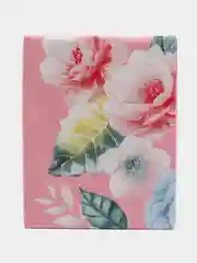Розовый комплект постельного белья, 2х спальный, хлопок, сатин