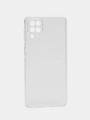 Плотный чехол для Samsung A22, M32, A12, прозрачный силикон