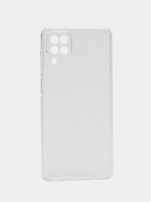 Плотный чехол для Samsung A22, M32, A12, прозрачный силикон