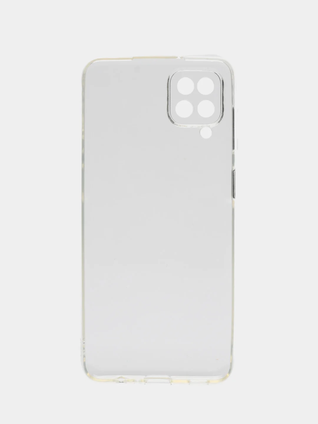 Плотный чехол для Samsung A22, M32, A12, прозрачный силикон