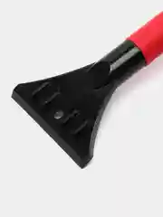 Щетка для снега со скребком Black&Blue B1004 мягкая ручка, цветная 42 см