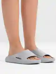 Серый шлепанцы