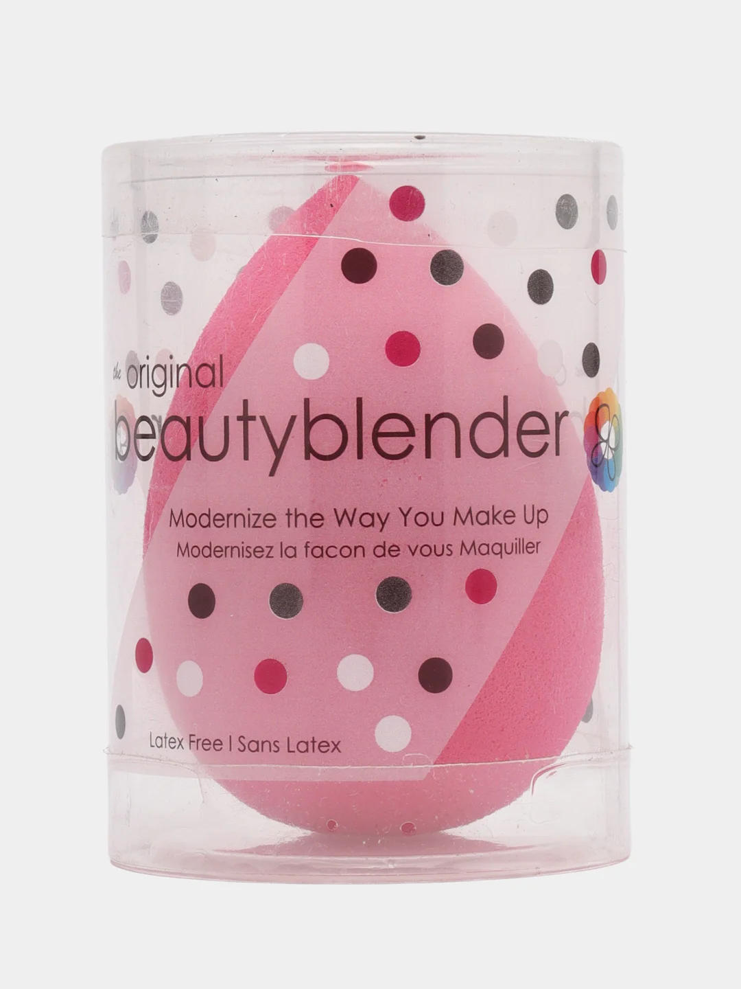 Кораллово-розовый спонж для лица Original Beauty Blender, для растушевки макияжа