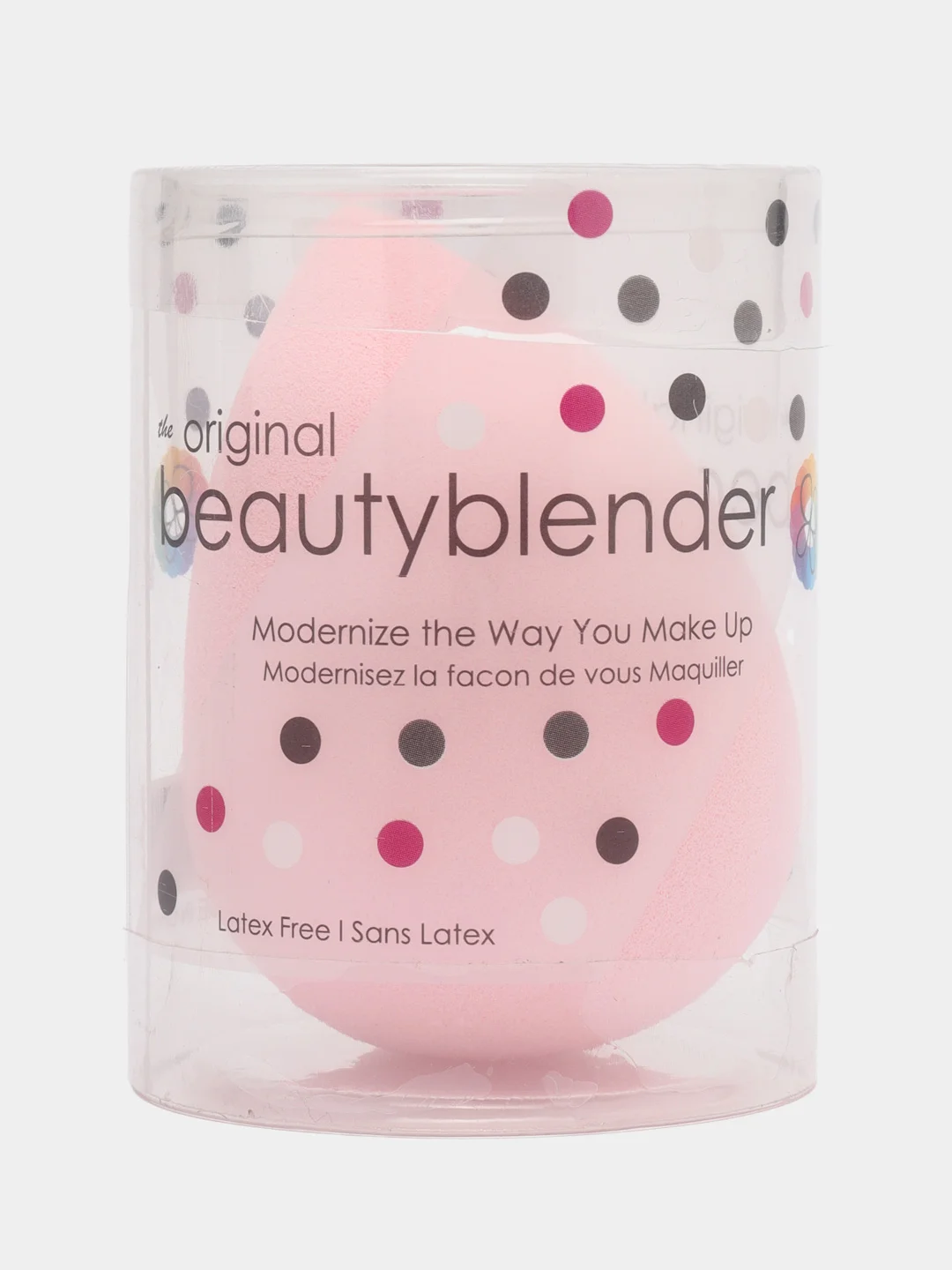 Розовый спонж для лица Original Beauty Blender, для растушевки макияжа