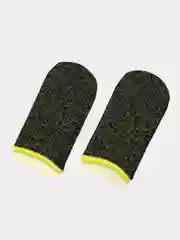 Желтый сенсорные напальчники для игр на смартфоне, 2 штуки