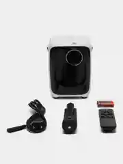 Белый портативный проектор UMIIO New 5G, Wi-Fi, Full HD, Android TV