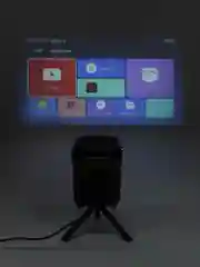 Черный портативный проектор UMIIO New 5G, Wi-Fi, Full HD, Android TV