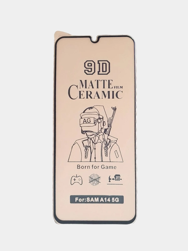 Гибкое керамическое защитное стекло CERAMICS матовое для Samsung A14