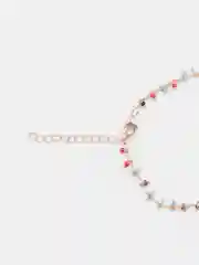 Серебряный браслет на ногу, браслет женский, анклет, бусинки браслетов, браслет девочек
