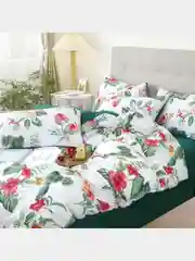 Морской комплект постельного белья, 2х спальный, хлопок, сатин