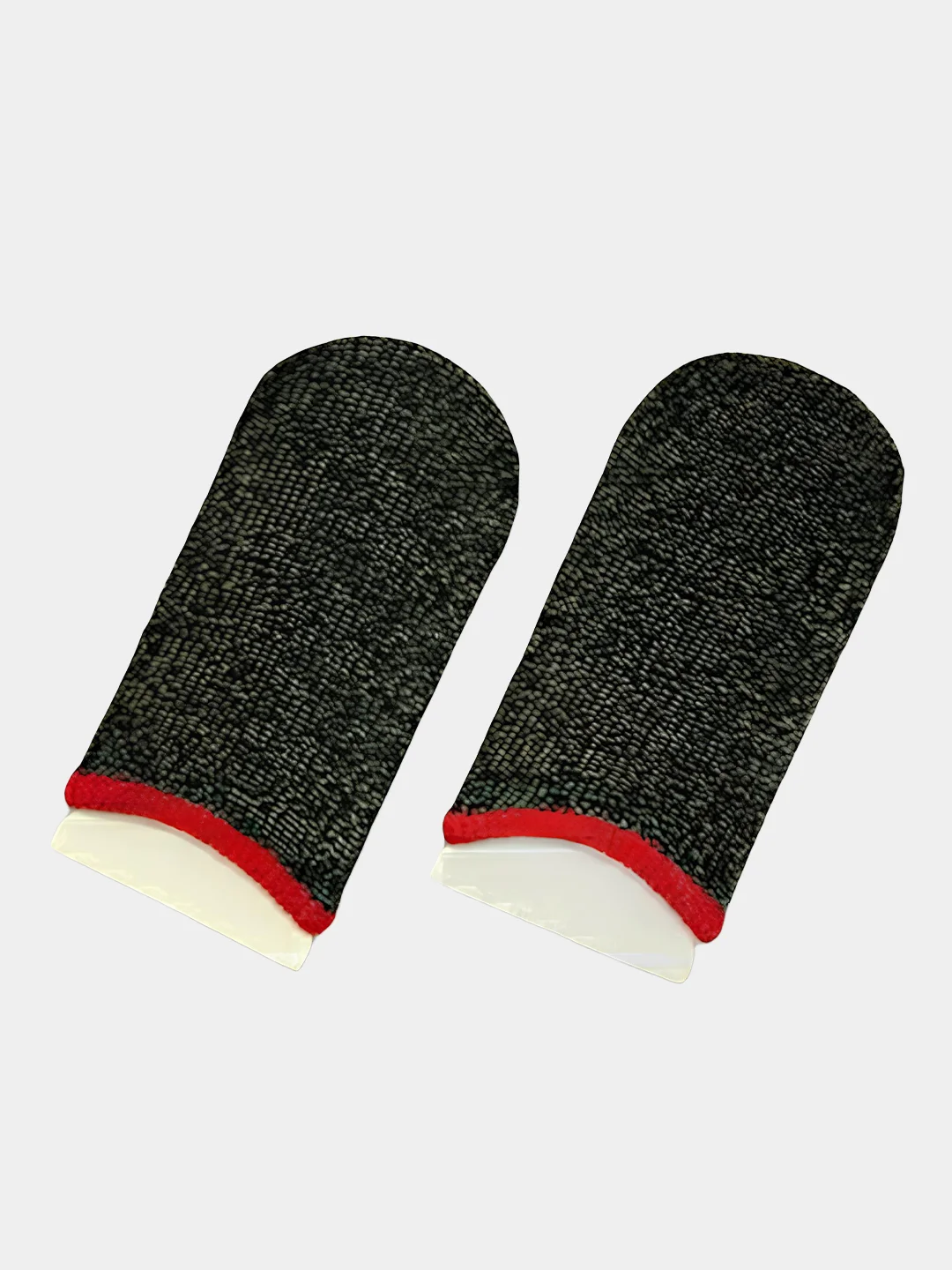 Красный сенсорные напальчники для игр на смартфоне, 2 штуки