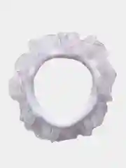 Белый резинка для волос