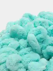 Бирюзовый пряжа турецкая Alize puffy/ петельки / пряжа пальцами / микрополиэстер/ ализе пуффи