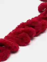 Бирюзовый пряжа турецкая Alize puffy/ петельки / пряжа пальцами / микрополиэстер/ ализе пуффи