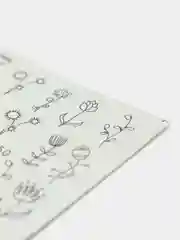 Бордовый наклейки для маникюра/дизайн ногтей/наклейки для ногтей/слайдеры для ногтей