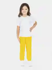 Желтый брюки детские, домашние