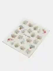 Коралловый меланж наклейки для маникюра/дизайн ногтей/наклейки для ногтей/слайдеры для ногтей