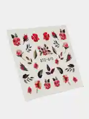 Небесно-голубой наклейки для маникюра/дизайн ногтей/наклейки для ногтей/слайдеры для ногтей