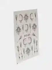 Белый наклейки для маникюра/дизайн ногтей/наклейки для ногтей/слайдеры для ногтей