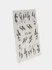 Кораллово-розовый наклейки для маникюра/дизайн ногтей/наклейки для ногтей/слайдеры для ногтей