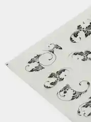 Кораллово-розовый наклейки для маникюра/дизайн ногтей/наклейки для ногтей/слайдеры для ногтей