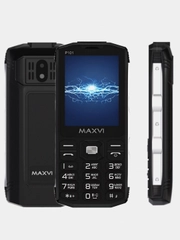 Кнопочный телефон Maxvi P101, С КАМЕРОЙ, ФУНКЦИЯ POWER BANK, АККУМУЛЯТОР 3800мАч