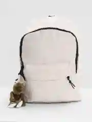 Белый рюкзак для девочки для мальчика, молодежный