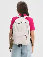 Белый рюкзак для девочки для мальчика, молодежный