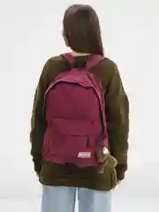 Бордовый рюкзак для девочки для мальчика, молодежный