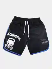 Синий шорты спортивные мужские