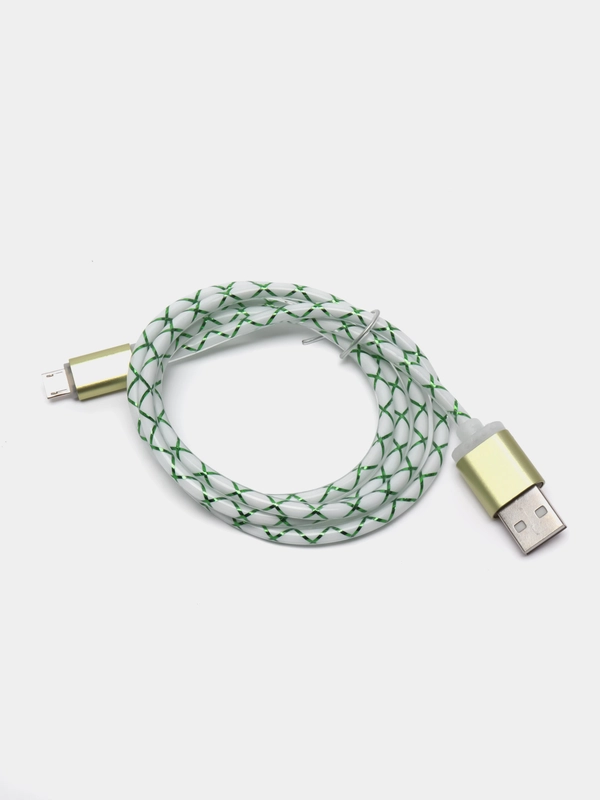 Светящийся провод микро usb