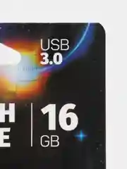 Черный usb память Perfeo C14, USB 3.0, 8 / 16 / 32 / 64 GB, металл, юсб флешка