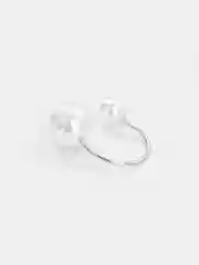 Серебряный кольцо женское с жемчугом