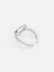 Серебряный женское кольцо с сердцем