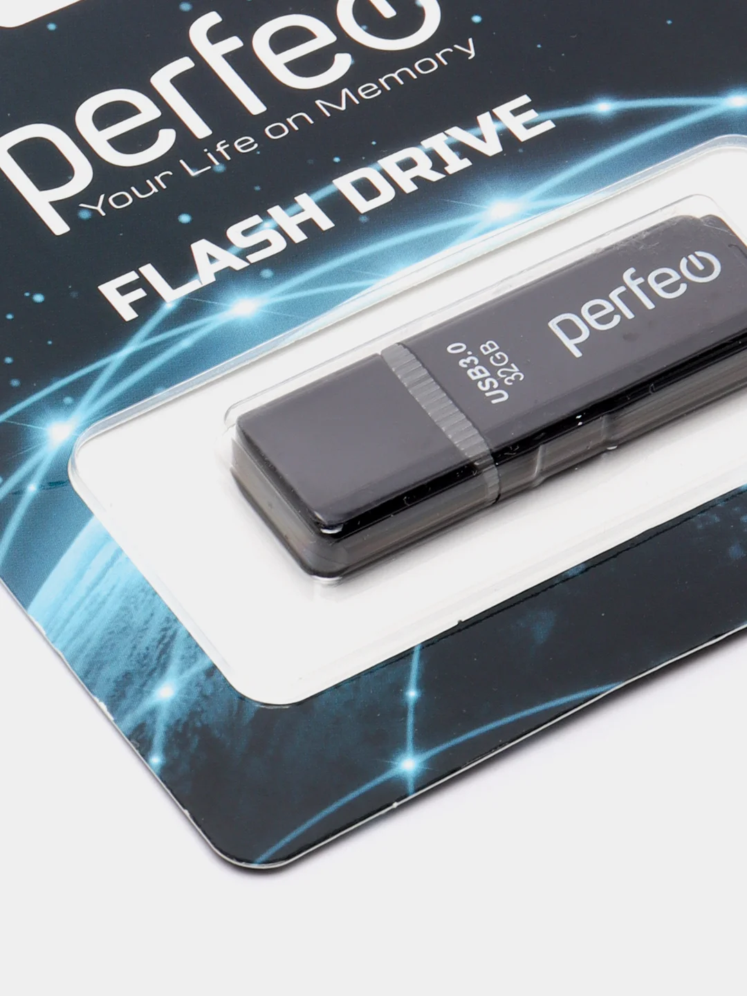 Черный usb память Perfeo C12, USB 3.0, 8, 16, 32, 64 GB, юсб 3.0 флешка