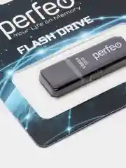 Черный usb память Perfeo C12, USB 3.0, 8, 16, 32, 64 GB, юсб 3.0 флешка
