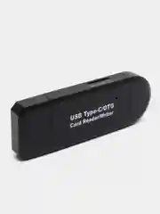 Универсальный картридер-переходник USB/MicroUSB/Type-C считывание с SD/TF адаптер