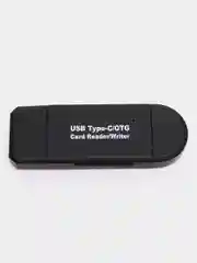 Универсальный картридер-переходник USB/MicroUSB/Type-C считывание с SD/TF адаптер