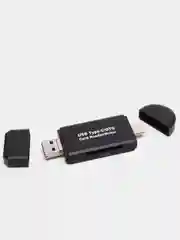 Универсальный картридер-переходник USB/MicroUSB/Type-C считывание с SD/TF адаптер