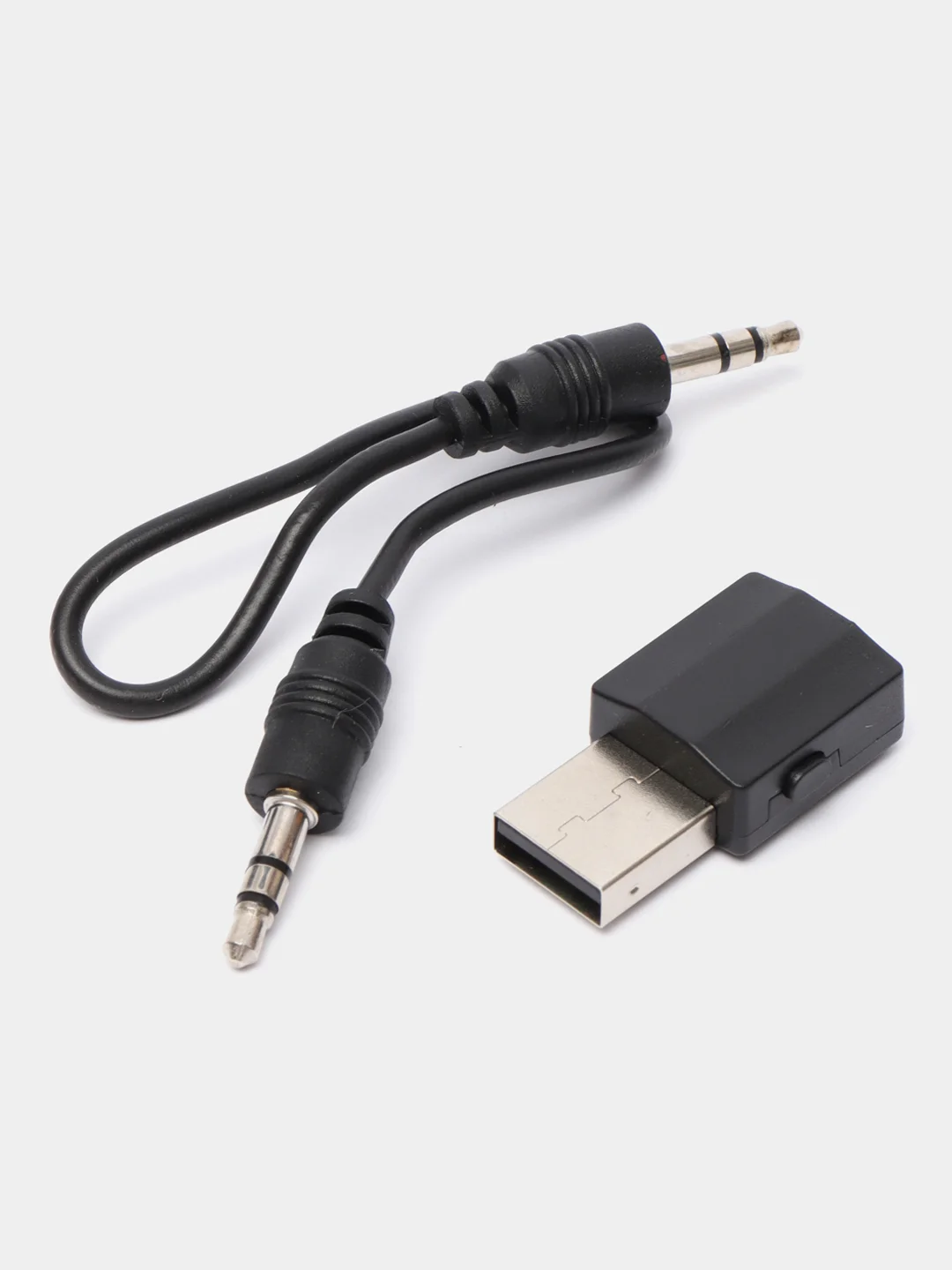 Черный bluetooth AUX cтерео адаптер