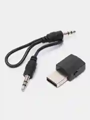 Черный bluetooth AUX cтерео адаптер