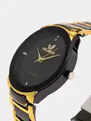 Золотой часы кварцевые наручные