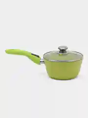Кастрюля ковш 1,5л, усиленное антипригарное покрытие, Kukmara, съемная ручка, Trendy style